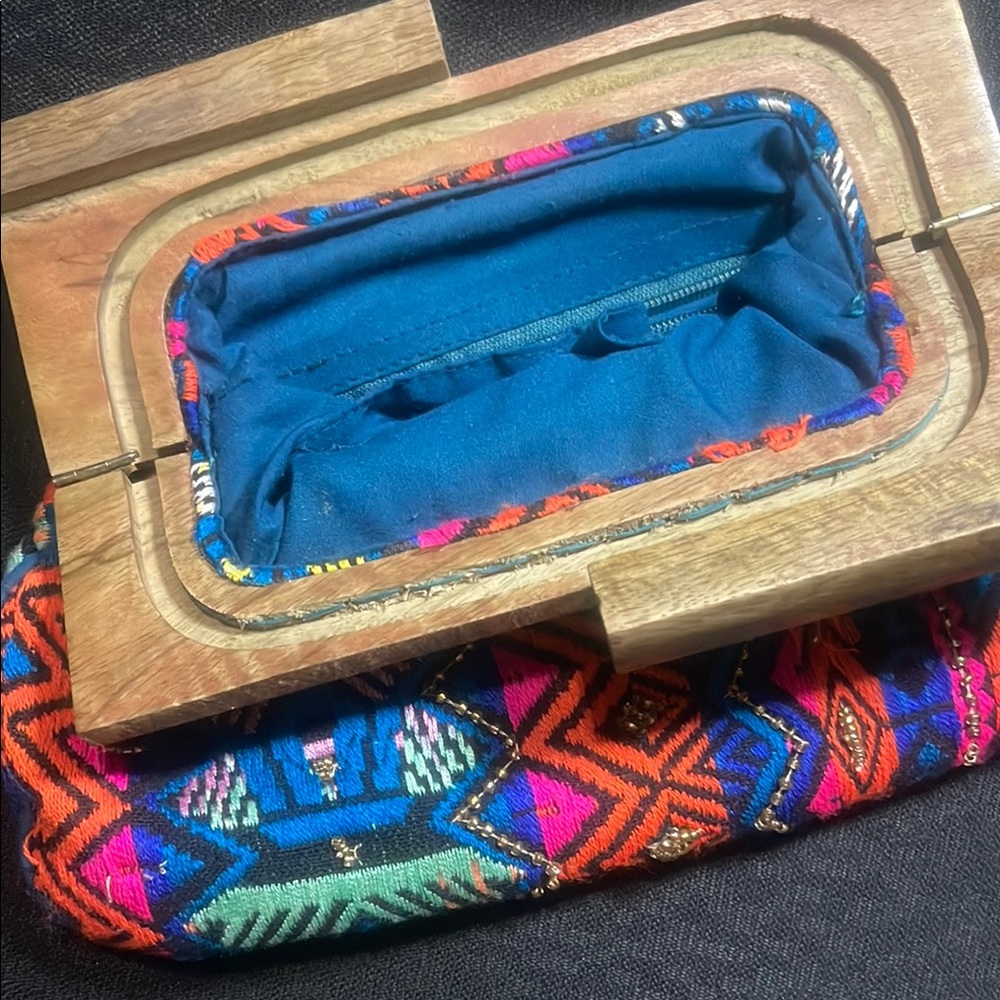 Colorful Patterned Clutch Bag - Picture 14 of 17